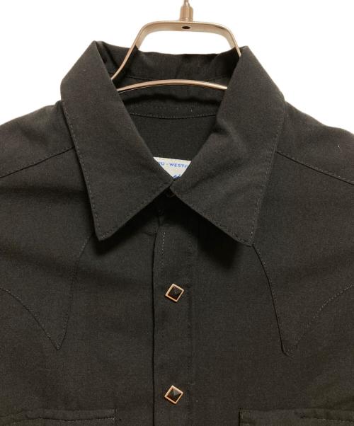 ROCKMOUNT（ロックマウント）ROCKMOUNT (ロックマウント) ウエスタンシャツ ブラック サイズ:14.5 X 32の古着・服飾アイテム