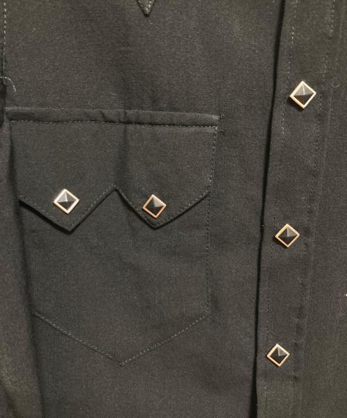 ROCKMOUNT（ロックマウント）ROCKMOUNT (ロックマウント) ウエスタンシャツ ブラック サイズ:14.5 X 32の古着・服飾アイテム