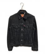 LEVI'Sリーバイス）の古着「後染めデニムトラッカージャケット」｜ブラック