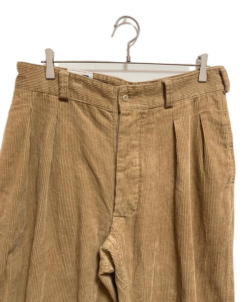 waiper（ワイパー）WAIPER (ワイパー) M-52 ツータック コーデュロイ トラウザー ベージュ サイズ:35の古着・服飾アイテム
