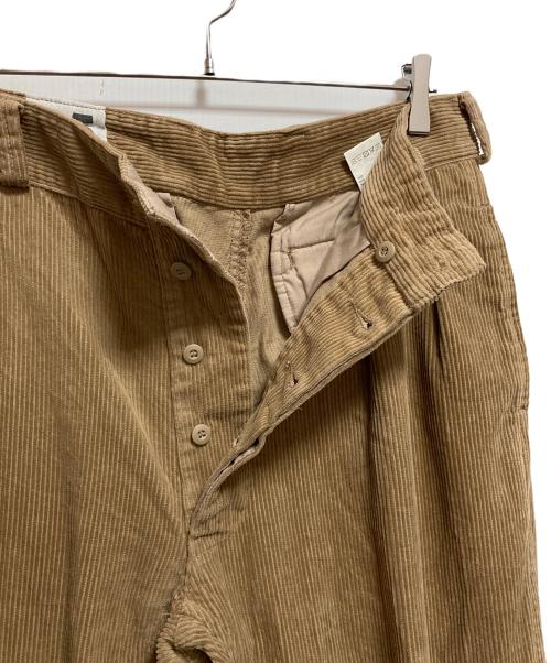 waiper（ワイパー）WAIPER (ワイパー) M-52 ツータック コーデュロイ トラウザー ベージュ サイズ:35の古着・服飾アイテム