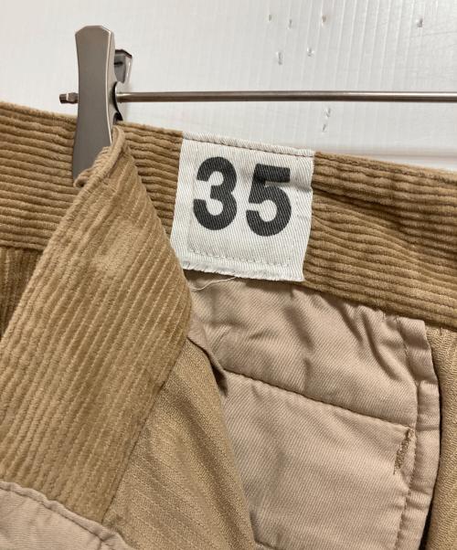 waiper（ワイパー）WAIPER (ワイパー) M-52 ツータック コーデュロイ トラウザー ベージュ サイズ:35の古着・服飾アイテム