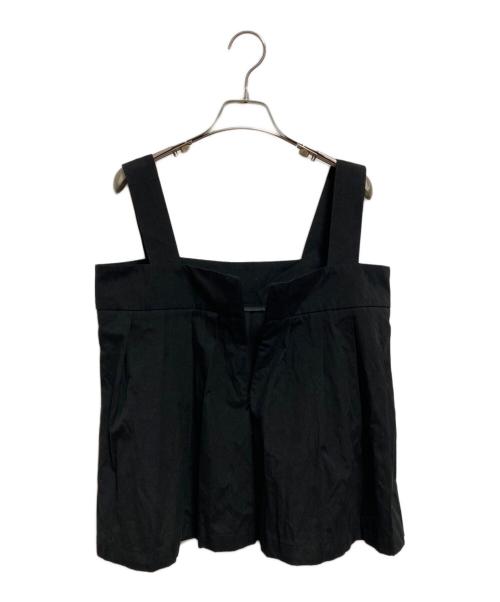 eunoia（ユノイア）eunoia (ユノイア) プリーツ ベスト ブラック サイズ:不明の古着・服飾アイテム