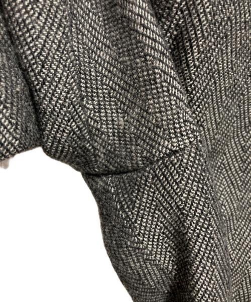 Y's for men（ワイズフォーメン）Y's for men (ワイズフォーメン) タックヘリンボーンパンツ グレー サイズ:XLの古着・服飾アイテム