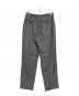 Y's for men (ワイズフォーメン) タックヘリンボーンパンツ グレー サイズ:XL：9000円