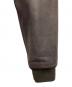 中古・古着 Timberland WEATHERGEAR (ティンバーランド ウェザーギア) カウハイドレザージャケット ブラウン サイズ:M：18000円