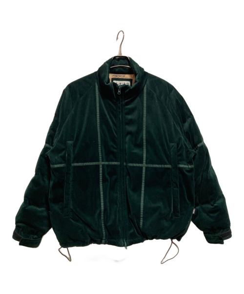 BlackEyePatch（ブラックアイパッチ）BlackEyePatch (ブラックアイパッチ) TIGHTBOOTH PRODUCTION (タイトブースプロダクション) TBEP DOWN JKT グリーン サイズ:Mの古着・服飾アイテム