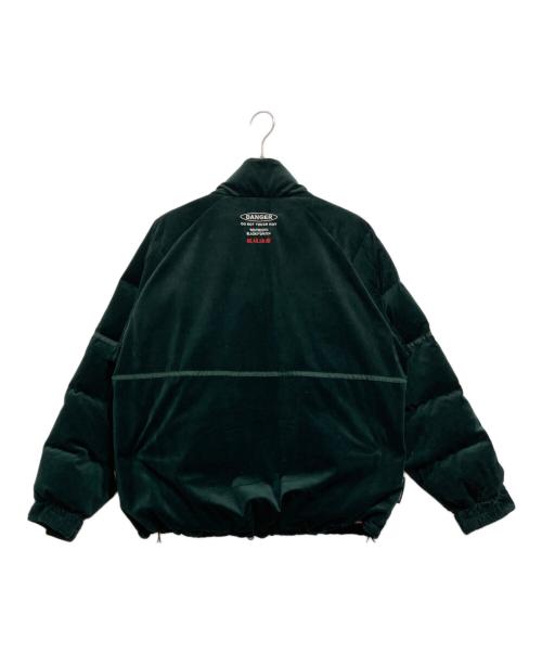 BlackEyePatch（ブラックアイパッチ）BlackEyePatch (ブラックアイパッチ) TIGHTBOOTH PRODUCTION (タイトブースプロダクション) TBEP DOWN JKT グリーン サイズ:Mの古着・服飾アイテム