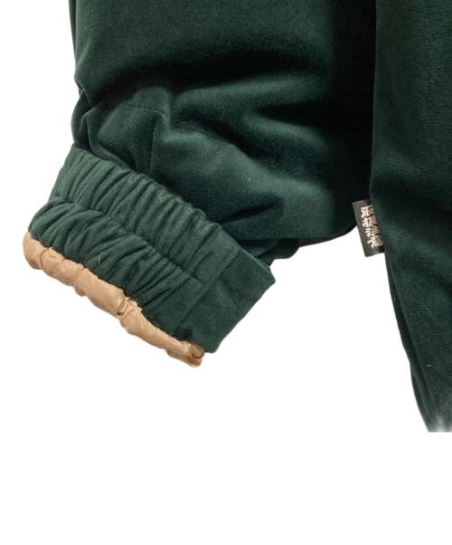 BlackEyePatch（ブラックアイパッチ）BlackEyePatch (ブラックアイパッチ) TIGHTBOOTH PRODUCTION (タイトブースプロダクション) TBEP DOWN JKT グリーン サイズ:Mの古着・服飾アイテム