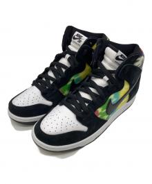 NIKE（ナイキ）の古着「SB DUNK HIGH PRO "Test Pattern"」｜ブラック×ホワイト