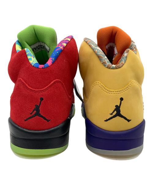 NIKE（ナイキ）NIKE (ナイキ) AIR JORDAN 5 RETRO SE レッド×イエロー サイズ:28の古着・服飾アイテム