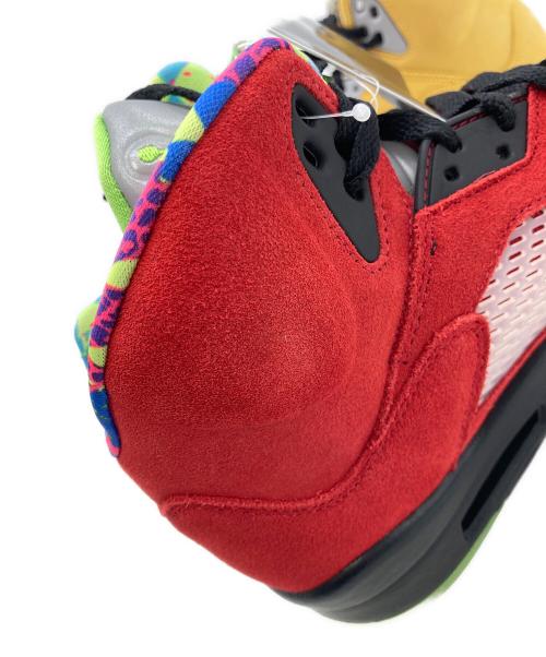 NIKE（ナイキ）NIKE (ナイキ) AIR JORDAN 5 RETRO SE レッド×イエロー サイズ:28の古着・服飾アイテム