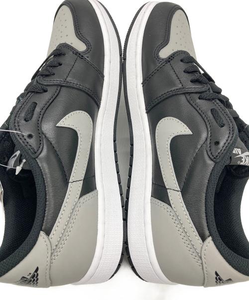 NIKE（ナイキ）NIKE (ナイキ) AIR JORDAN 1 RETRO LOW OG グレー×ブラック サイズ:27.5 未使用品の古着・服飾アイテム