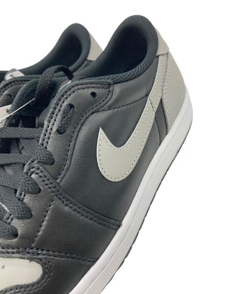 NIKE（ナイキ）NIKE (ナイキ) AIR JORDAN 1 RETRO LOW OG グレー×ブラック サイズ:27.5 未使用品の古着・服飾アイテム