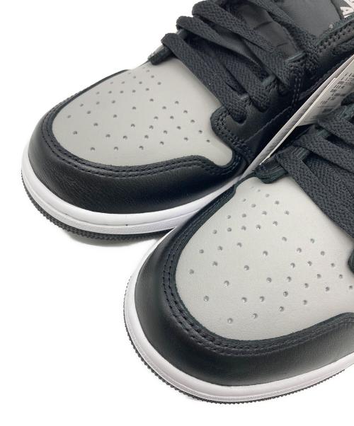 NIKE（ナイキ）NIKE (ナイキ) AIR JORDAN 1 RETRO LOW OG グレー×ブラック サイズ:27.5 未使用品の古着・服飾アイテム