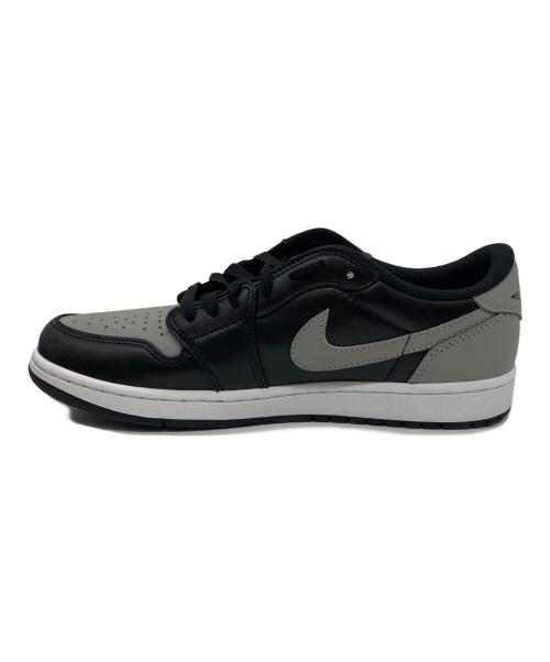 NIKE（ナイキ）NIKE (ナイキ) AIR JORDAN 1 RETRO LOW OG グレー×ブラック サイズ:27.5 未使用品の古着・服飾アイテム