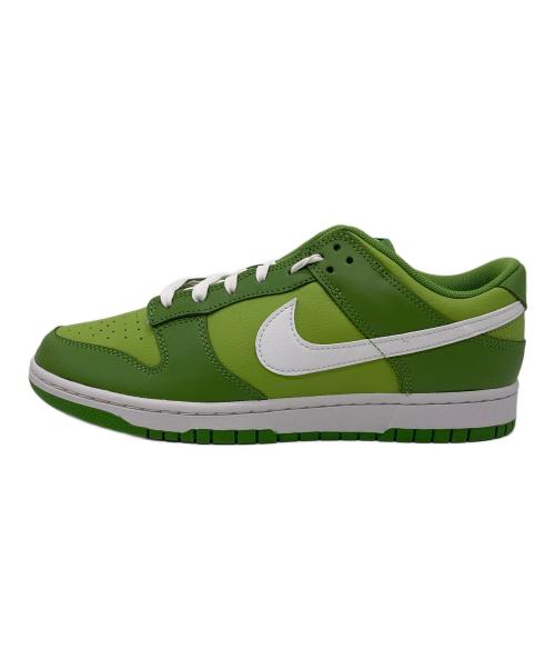 NIKE（ナイキ）NIKE (ナイキ) Dunk Lowローカットスニーカー グリーン サイズ:28 未使用品の古着・服飾アイテム