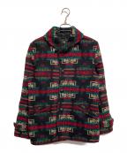 Schottショット）の古着「ネイティブ柄ショールカラージャケット」｜レッド