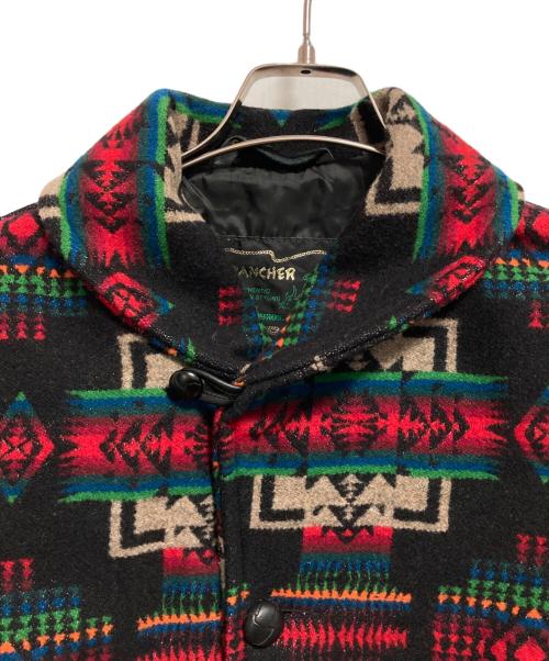 Schott（ショット）Schott (ショット) ネイティブ柄ショールカラージャケット レッド サイズ:38の古着・服飾アイテム