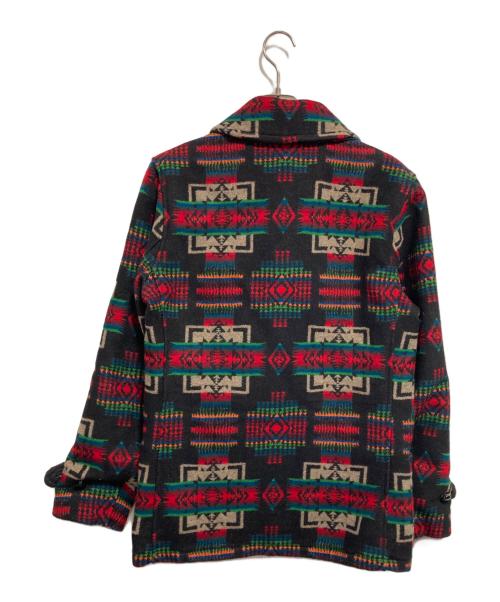 Schott（ショット）Schott (ショット) ネイティブ柄ショールカラージャケット レッド サイズ:38の古着・服飾アイテム