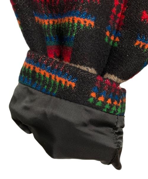 Schott（ショット）Schott (ショット) ネイティブ柄ショールカラージャケット レッド サイズ:38の古着・服飾アイテム