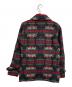 Schott (ショット) ネイティブ柄ショールカラージャケット レッド サイズ:38：8000円