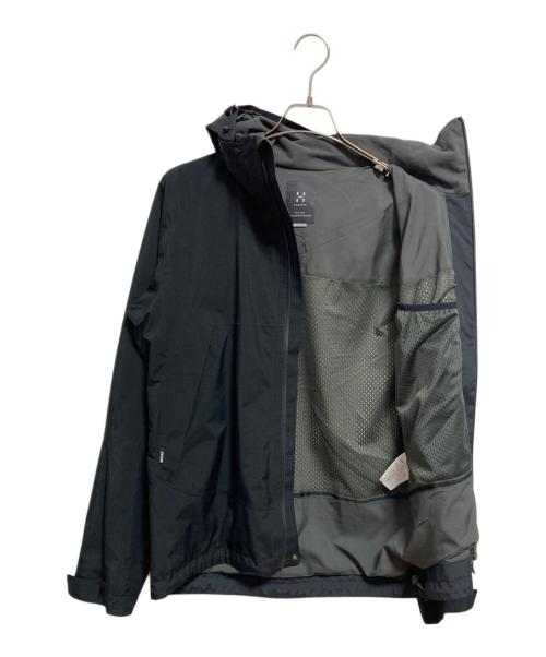 HAGLOFS（ホグロフス）HAGLOFS (ホグロフス) LEPUS JACKET ブラック サイズ:Sの古着・服飾アイテム