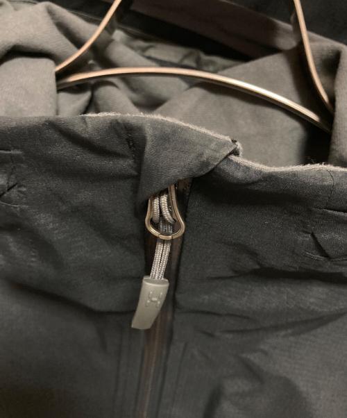 HAGLOFS（ホグロフス）HAGLOFS (ホグロフス) LEPUS JACKET ブラック サイズ:Sの古着・服飾アイテム