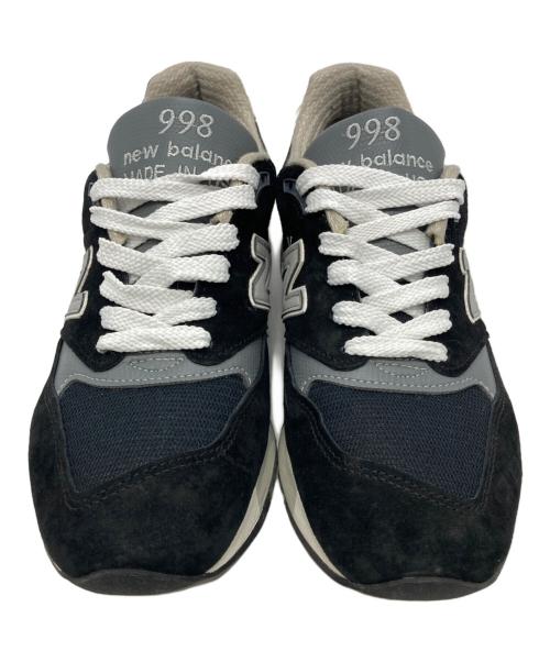 NEW BALANCE（ニューバランス）NEW BALANCE (ニューバランス) U998BL ローカットスニーカー ブラック サイズ:26.5の古着・服飾アイテム