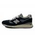 NEW BALANCE (ニューバランス) U998BL ローカットスニーカー ブラック サイズ:26.5：13000円