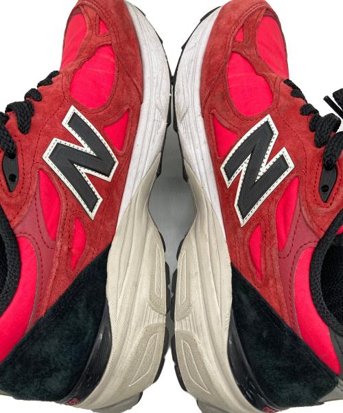 NEW BALANCE（ニューバランス）NEW BALANCE (ニューバランス) M990PL3 ローカットスニーカー レッド サイズ:26.5の古着・服飾アイテム