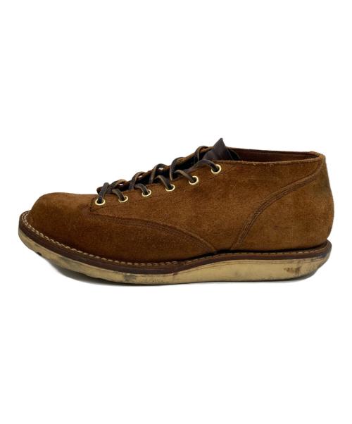 VIBERG（ヴィバーグ）VIBERG (ヴィバーグ) LACE TO TOE OXFORD シューズ ブラウン サイズ: 8 1/2の古着・服飾アイテム