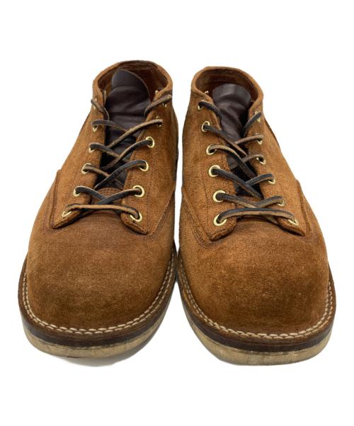 VIBERG（ヴィバーグ）VIBERG (ヴィバーグ) LACE TO TOE OXFORD シューズ ブラウン サイズ: 8 1/2の古着・服飾アイテム