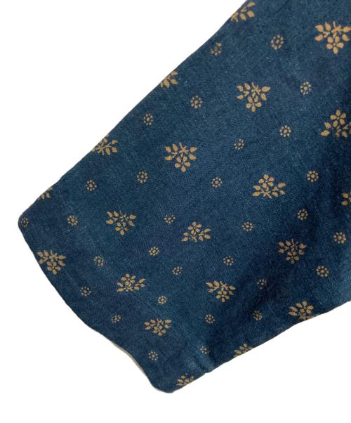 45R（フォーティファイブ・アール）45R (フォーティファイブ・アール) ブラウスワンピース ネイビーの古着・服飾アイテム