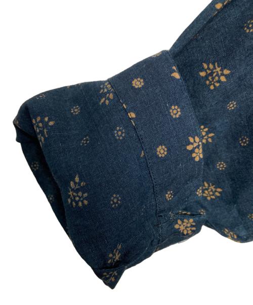 45R（フォーティファイブ・アール）45R (フォーティファイブ・アール) ブラウスワンピース ネイビーの古着・服飾アイテム