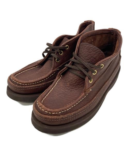 RUSSELL MOCCASIN（ラッセルモカシン）RUSSELL MOCCASIN (ラッセルモカシン) スポーティングクレイチャッカブーツ ブラウン サイズ:5 1/2の古着・服飾アイテム