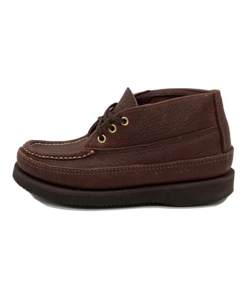RUSSELL MOCCASIN（ラッセルモカシン）RUSSELL MOCCASIN (ラッセルモカシン) スポーティングクレイチャッカブーツ ブラウン サイズ:5 1/2の古着・服飾アイテム