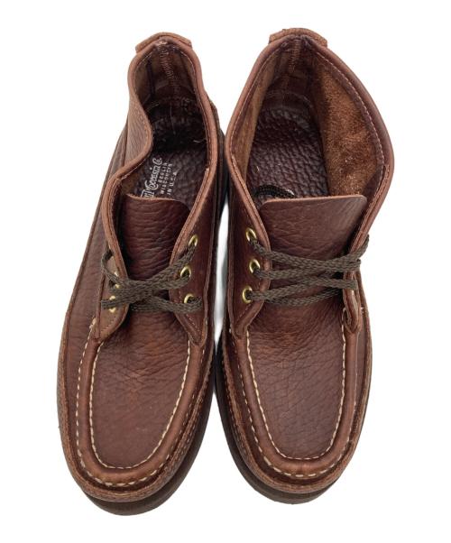 RUSSELL MOCCASIN（ラッセルモカシン）RUSSELL MOCCASIN (ラッセルモカシン) スポーティングクレイチャッカブーツ ブラウン サイズ:5 1/2の古着・服飾アイテム