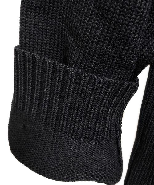 GIORGIO ARMANI LE COLLEZIONI（ジョルジオアルマーニ）GIORGIO ARMANI LE COLLEZIONI (ジョルジオアルマーニ) ウールニット ネイビー サイズ:Mの古着・服飾アイテム