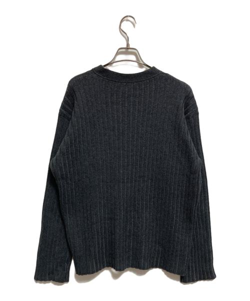 GIORGIO ARMANI（ジョルジオアルマーニ）GIORGIO ARMANI (ジョルジオアルマーニ) カシミヤブレンドニット グレー サイズ:52の古着・服飾アイテム