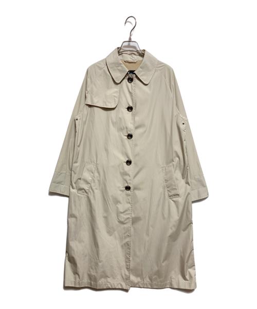 Aquascutum（アクアスキュータム）Aquascutum (アクアスキュータム) ステンカラーコートレインコート ベージュ サイズ:Ｍの古着・服飾アイテム