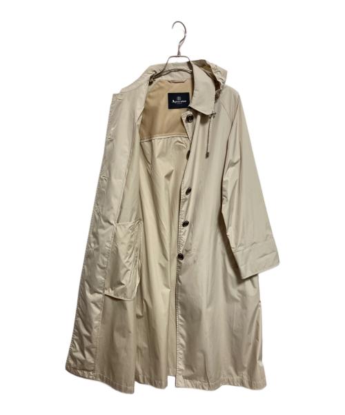 Aquascutum（アクアスキュータム）Aquascutum (アクアスキュータム) ステンカラーコートレインコート ベージュ サイズ:Ｍの古着・服飾アイテム