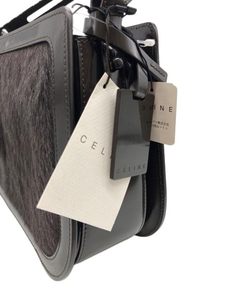 CELINE（セリーヌ）CELINE (セリーヌ) プラハンドルハラコハンドバッグ ブラウンの古着・服飾アイテム