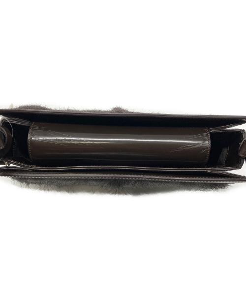 CELINE（セリーヌ）CELINE (セリーヌ) プラハンドルハラコハンドバッグ ブラウンの古着・服飾アイテム