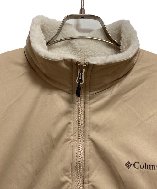 Columbia（コロンビア）Columbia (コロンビア) ウィメンズシカゴアベニューリバーシブルフリースジャケット アイボリー サイズ:Lの古着・服飾アイテム