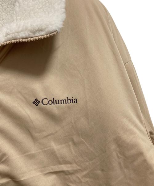 Columbia（コロンビア）Columbia (コロンビア) ウィメンズシカゴアベニューリバーシブルフリースジャケット アイボリー サイズ:Lの古着・服飾アイテム