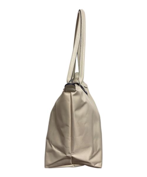 LONGCHAMP（ロンシャン）LONGCHAMP (ロンシャン) ル プリアージュ トートバッグ アイボリーの古着・服飾アイテム