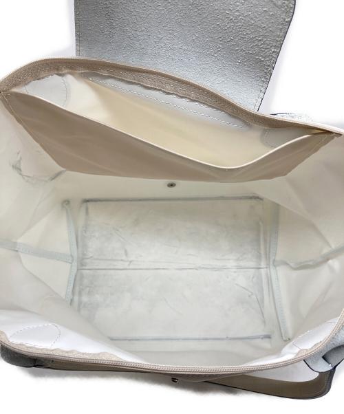 LONGCHAMP（ロンシャン）LONGCHAMP (ロンシャン) ル プリアージュ トートバッグ アイボリーの古着・服飾アイテム