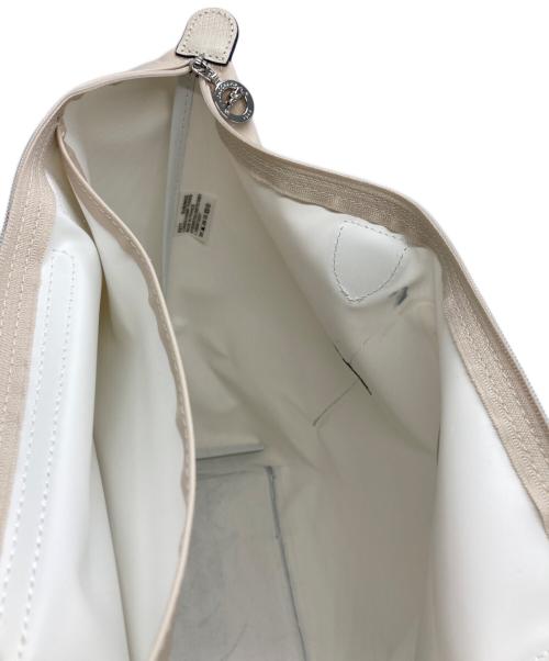 LONGCHAMP（ロンシャン）LONGCHAMP (ロンシャン) ル プリアージュ トートバッグ アイボリーの古着・服飾アイテム