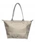 LONGCHAMP (ロンシャン) ル プリアージュ トートバッグ アイボリー：6000円